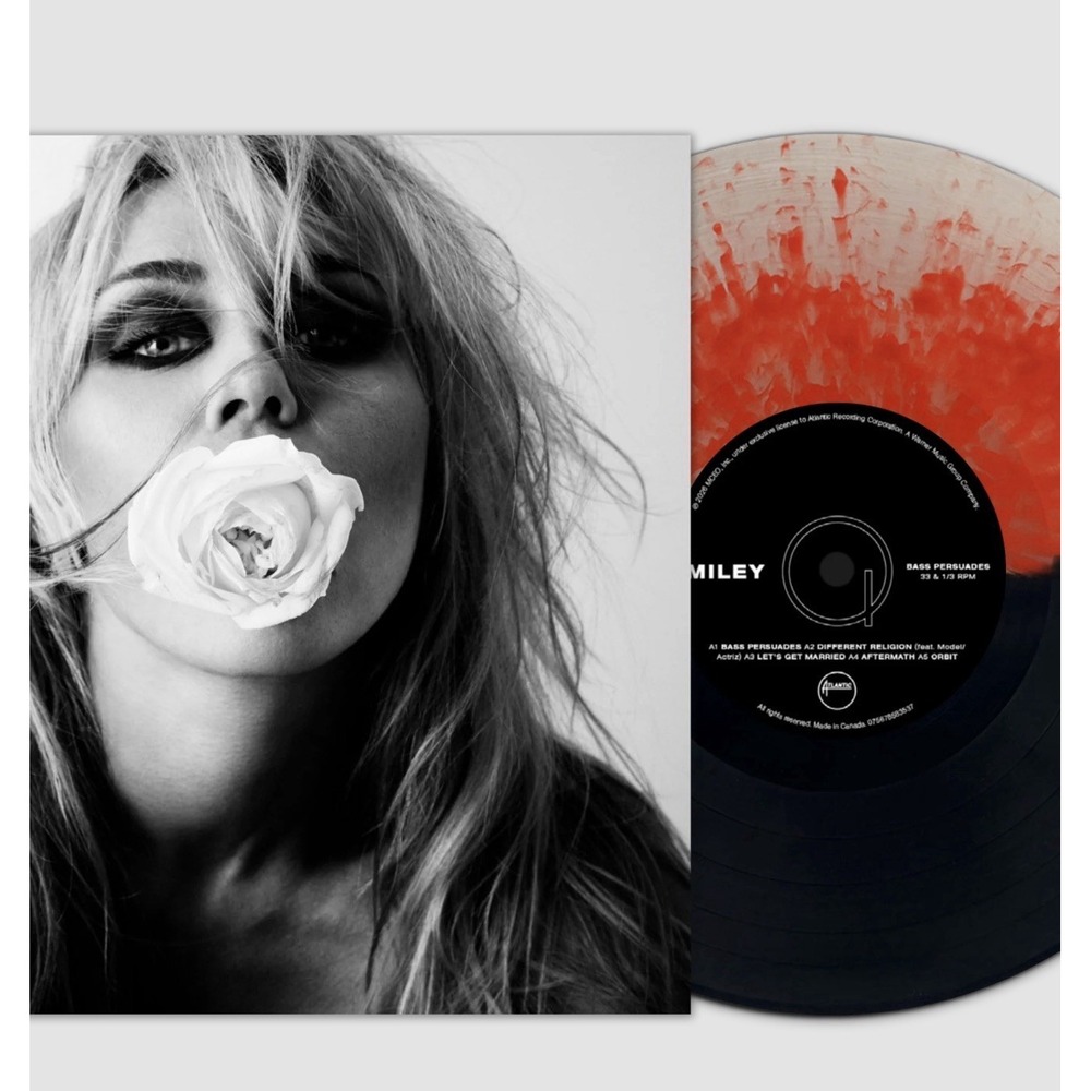 Miley Cyrus – Bass Persuades: Miley Vertigo Vinyl Splatter (ONLY 5000) IN HAND